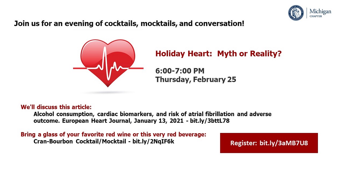 Grab a red beverage and join us this Thursday! Register at bit.ly/3aMB7U8 to get the zoom link. <a href="/ChristopherGiu9/">Christopher Giuliano</a> <a href="/dkbusman/">Denise Busman</a> <a href="/kgzimmerman/">Karen Zimmerman</a> <a href="/DioufHarris/">Alishia Harris-Diouf MSN, ANP-BC, AACC</a> <a href="/g2wym/">Janet Wyman</a> <a href="/aboeskool1/">Ann Boeskool</a> @SandraOMDNP <a href="/chadialraies/">Chadi Alraies, MD FACC FSCAI</a> <a href="/MartyTamMD/">Marty Tam</a> <a href="/ACCinTouch/">American College of Cardiology</a> <a href="/SabaAssar/">Saba Assar, MD ❤🦄</a> <a href="/RaidSaco/">Raid Saco</a> @DoctorMoNaidu #ACCCVT