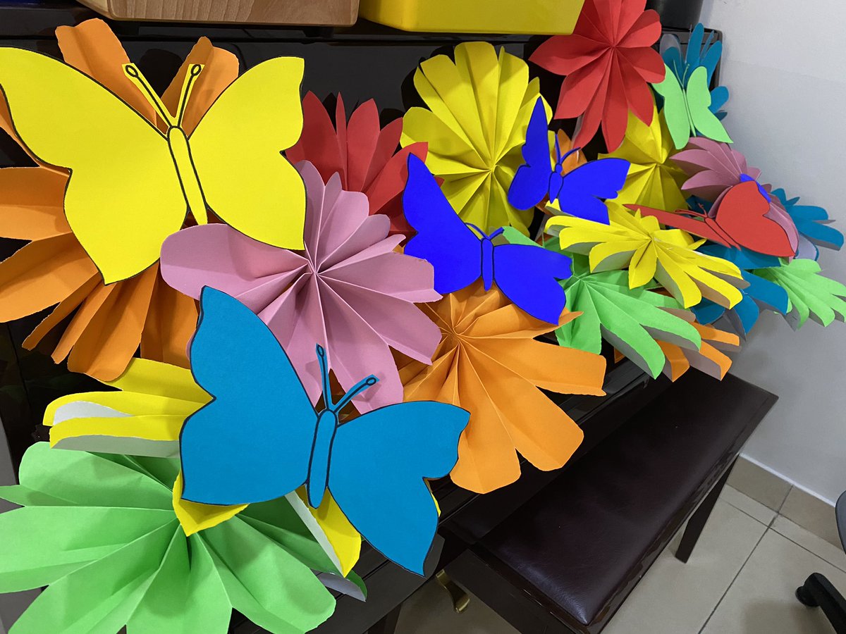 Something’s brewing at #vhps Can you guess it? #vhpslittlethings #Wellbeing #spring #flowers #butterflies