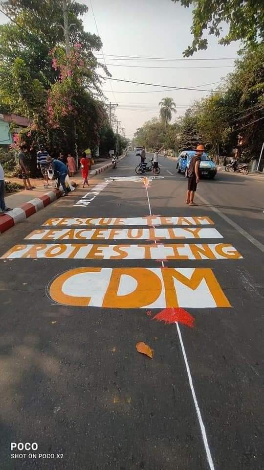 KyarPhyuWin's tweet photo. #RespectOurVotes
#WhatsHappeningInMyanmar 
#RejectMyanmarMilitaryCoup https://t.co/vnVyFvwWo5