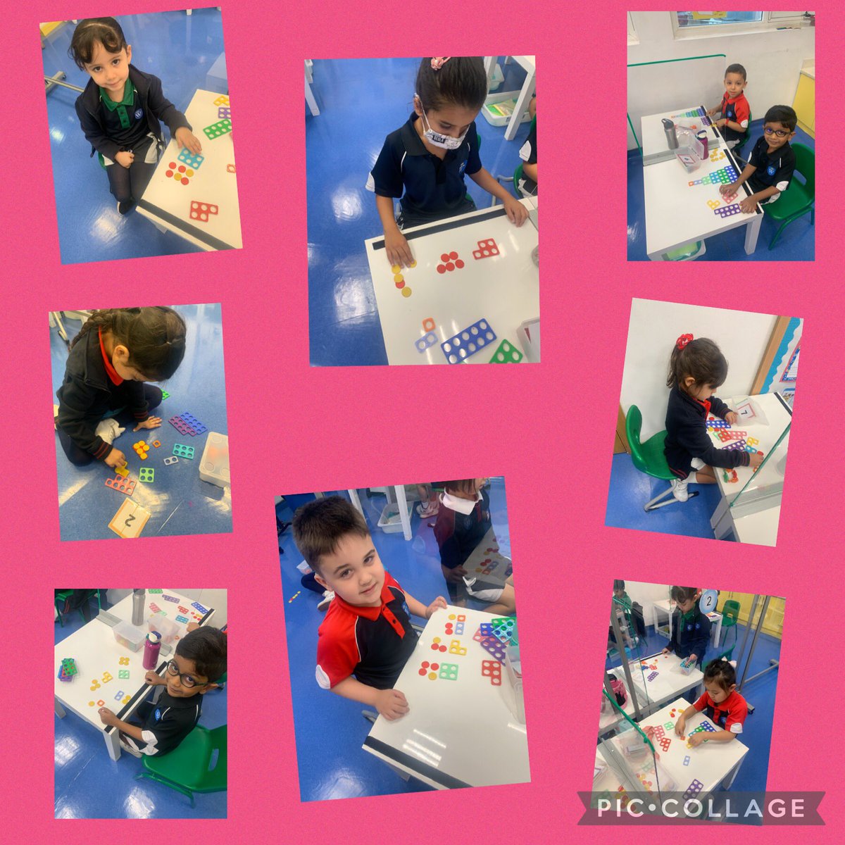 WPS_FS2's tweet photo. This morning in maths we loved exploring number frame style! #WPSFSMaths #NumberFunDave #WPSFS2F https://t.co/epjKUSDe3A