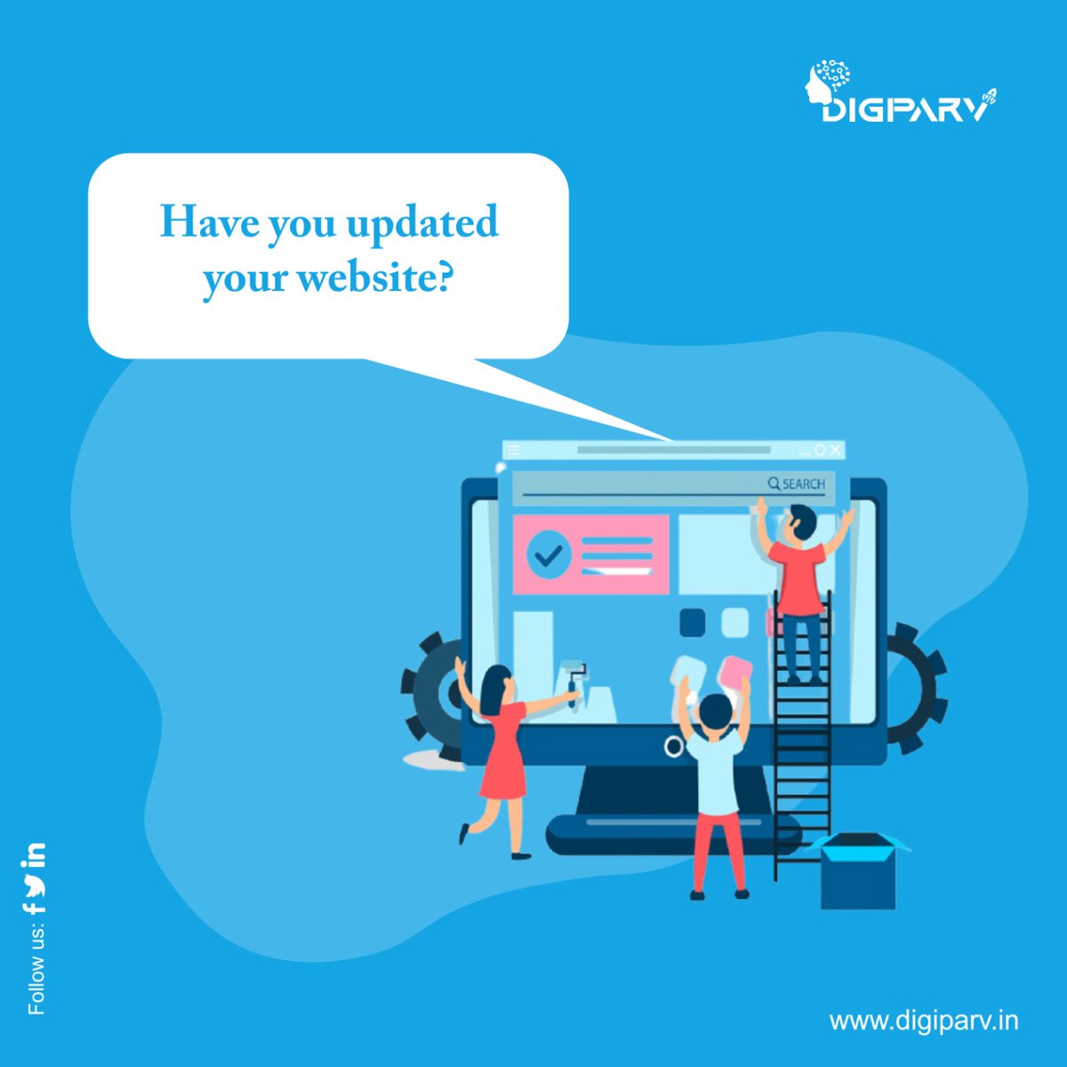 digiparv's tweet photo. #Websiteredesigning If you're not sure whether your website is in need of a little TLC, ask yourself the following questions: Is my design slightly outdated? Or ping us!!
#videomarketing #videooptimization #youtubeseo #howtomakevideo #videopromotion #videocreation https://t.co/9EYV6aKd7x