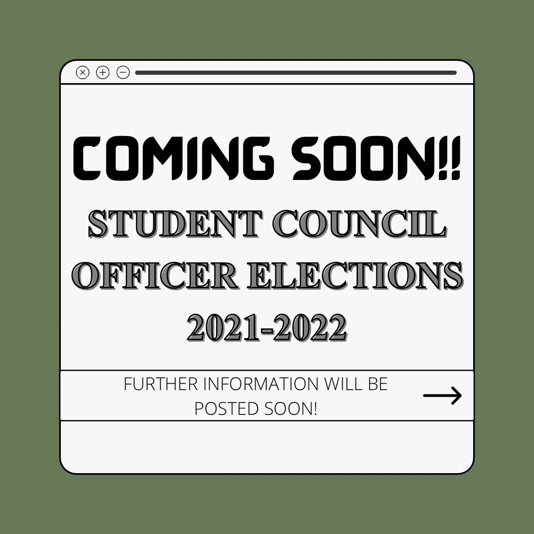 Calling all Stuco members who are interested in being an officer next year. Elections will be held soon and we will release more information as soon as possible!