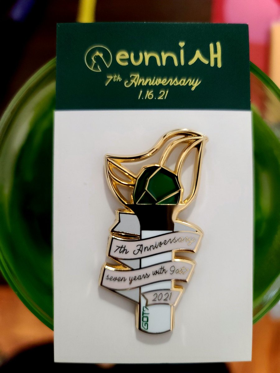 I absolutely love it! Thank you @EunnisePins
💚💚💚💚💚💚💚
#GOT7 #갓세븐 
#IGOT7 #아가새 #AHGASES
#7YearsWithGOT7
#7YearsWithIGOT7
#GOT7FOREVER
#got7_encore​​ #got7_앙코르 @GOT7Official