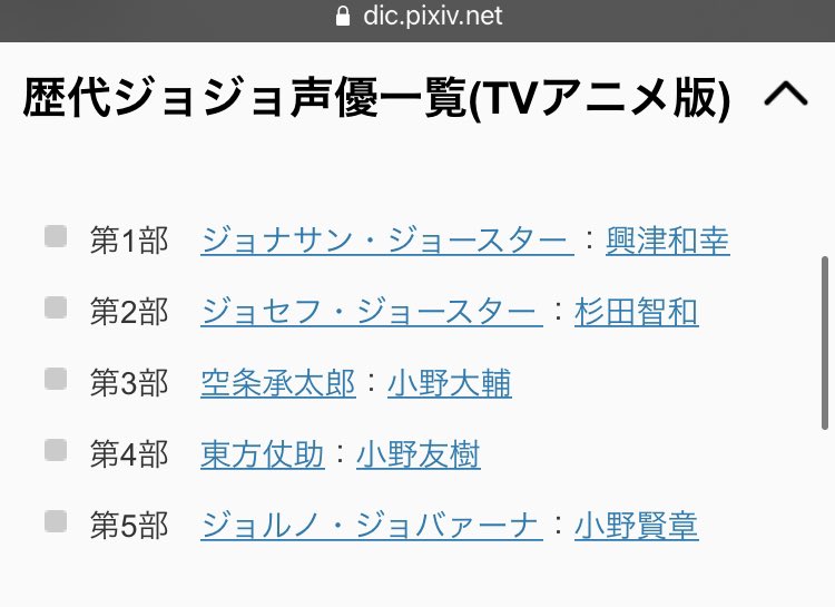 どの小野なの 母親とテレビに ジョジョの奇妙な冒険 の主人公してた声優さん が出てたよからの奇妙な問答 Togetter どの小野なの 母親とテレビに ジョジョの奇妙な冒険 の主人公してた声優さん が出てたよからの奇妙な問答 Togetter