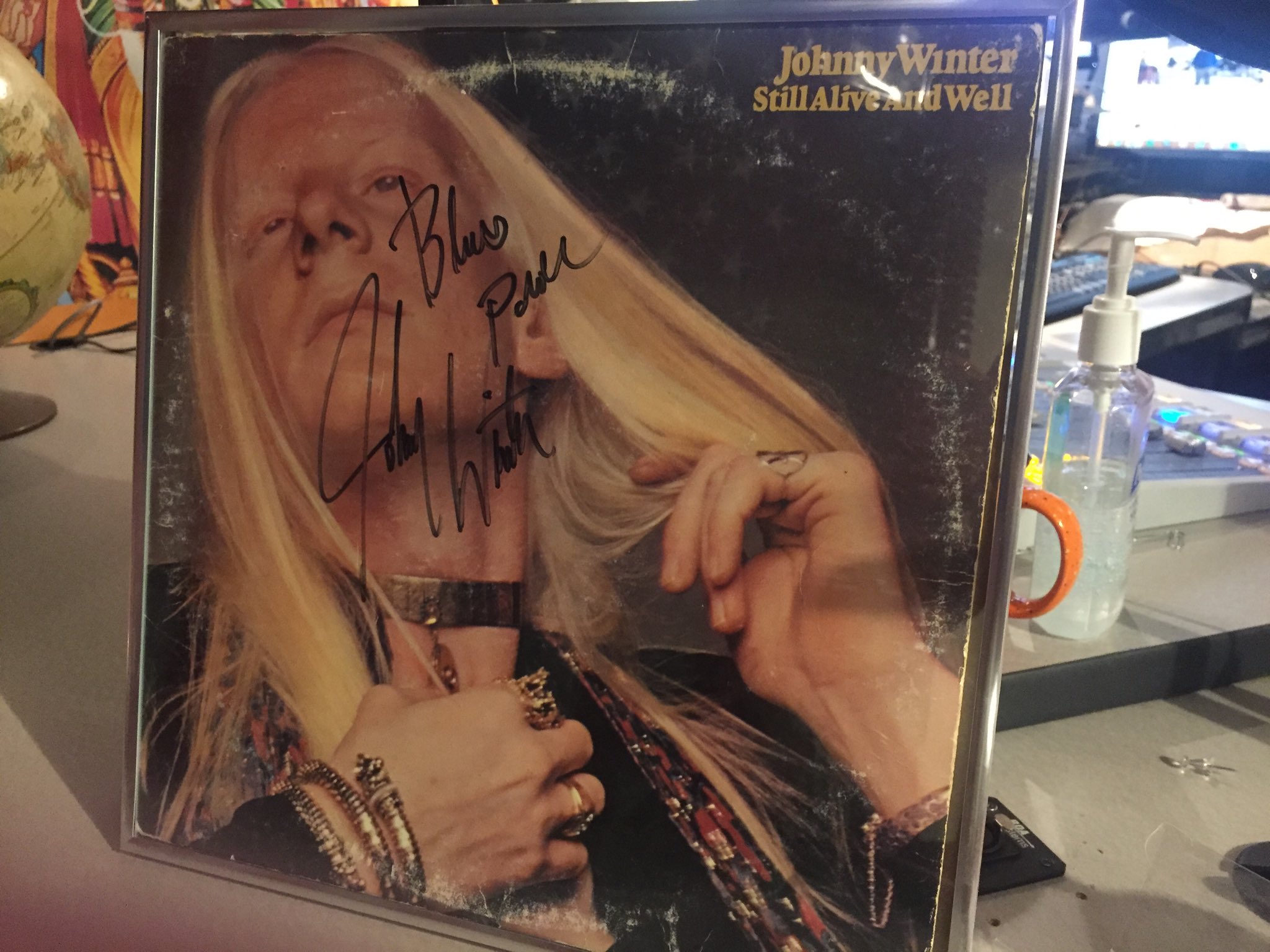 Happy Birthday anniversary to the late Johnny Winter.  