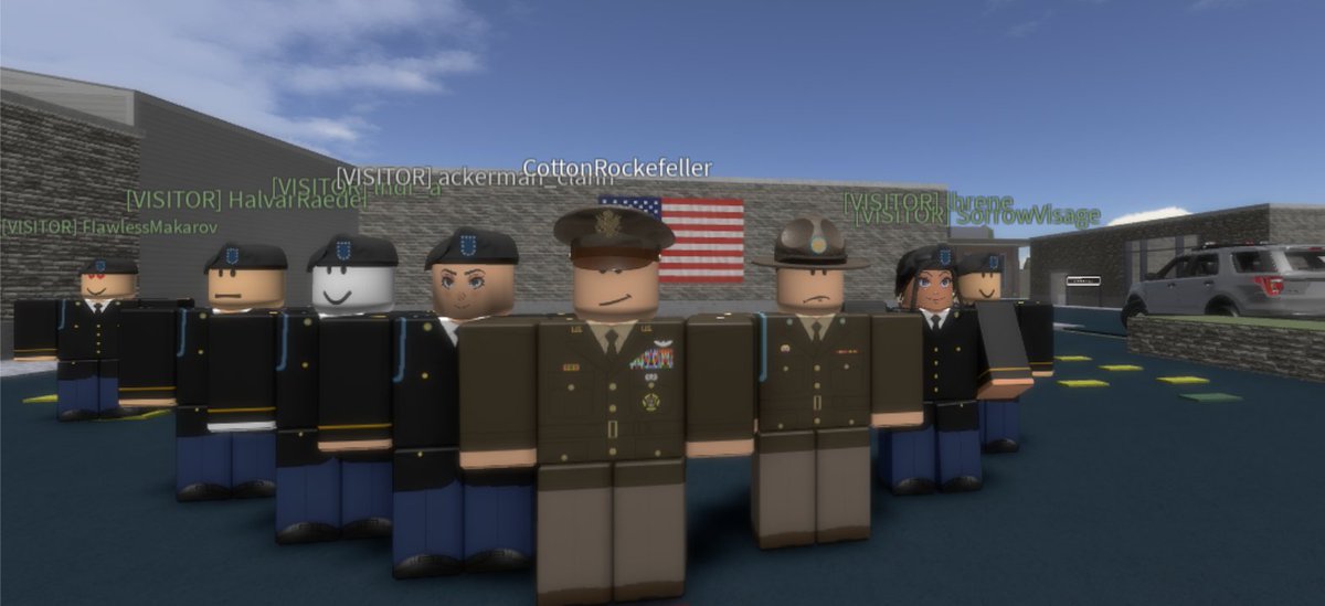 The <a href="/USArmyNUSA/">The United States Army</a>'s TRADOC Division hosted a great Basic Military Training. The BMT was hosted by Brigadier General <a href="/cottonijoemon/">General CottonRockefeller</a> and Corporal <a href="/rholith/">Rholith Cormier</a>.

A large number of enlistees chose the Army today - and have now become apart of the brotherhood for life.

#GOARMY! #ARMYONTOP!