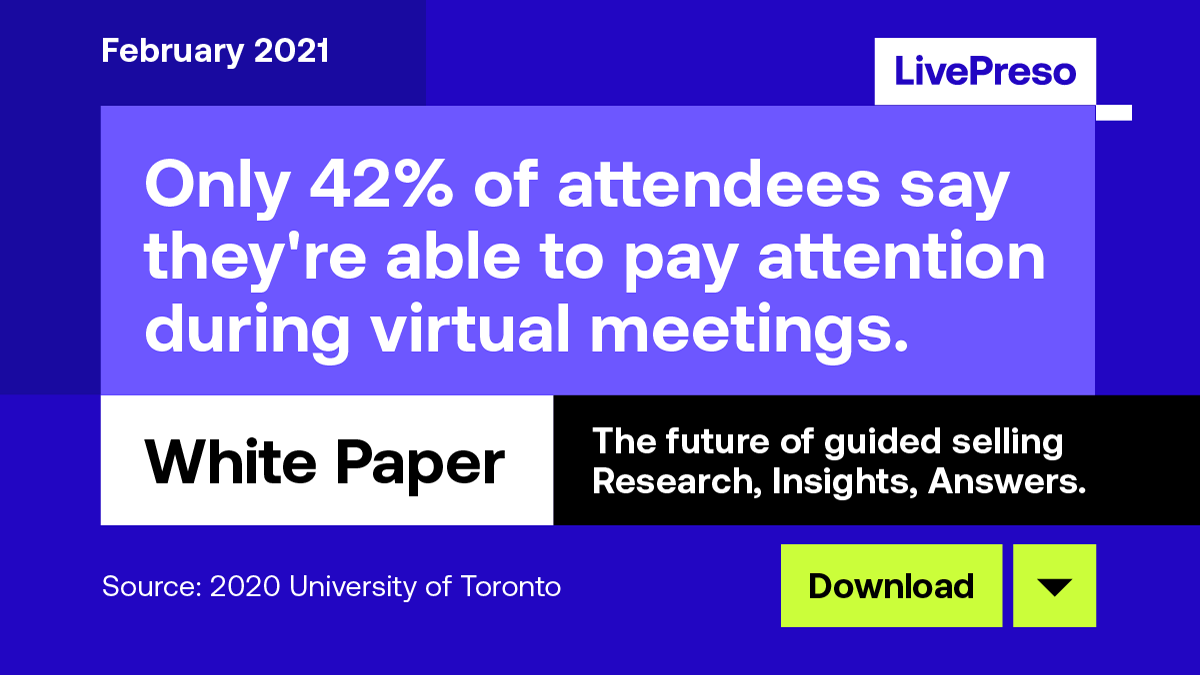 joelthomson's tweet photo. PowerPoint for #virtualselling content in 2021? This live, interactive white paper thinks not. DOWNLOAD: https://t.co/SWxHkqZxsZ https://t.co/N5lJob8Lp2