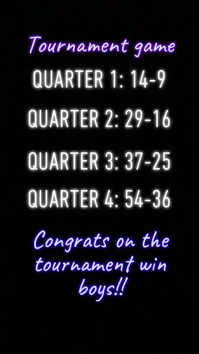 FHSStuSection's tweet photo. Congrats on the Tournament Win Boys!! 💜 GO EAGLES 🦅 https://t.co/zN0UVaM3np