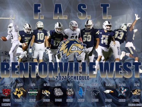 2021 West Football Schedule is now official!  #FAST