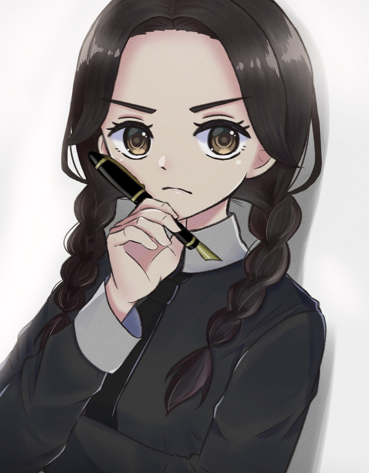 バンドウ 記者アンナ 記者要素がペンだけ マダミスjイラスト 人狼ジャッジメントイラスト T Co 3flu5blc Twitter
