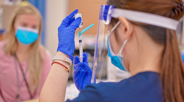 SDSU is one of six universities selected to be a part of a national group that will synthesize community input for stakeholders to develop effective vaccination efforts.

🗞️ Read the full story: bit.ly/3qO2CSZ