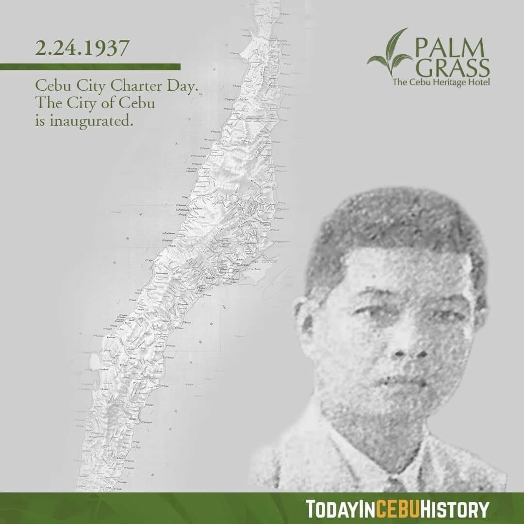 #TodayInCebuHistory

February 24, 1937

38 years after American occupation and colonization of the Philippines. Two years after the creation of the Commonwealth of the Philippines.

Cebu City was formally proclaimed.

Read more: shorturl.at/sMO39