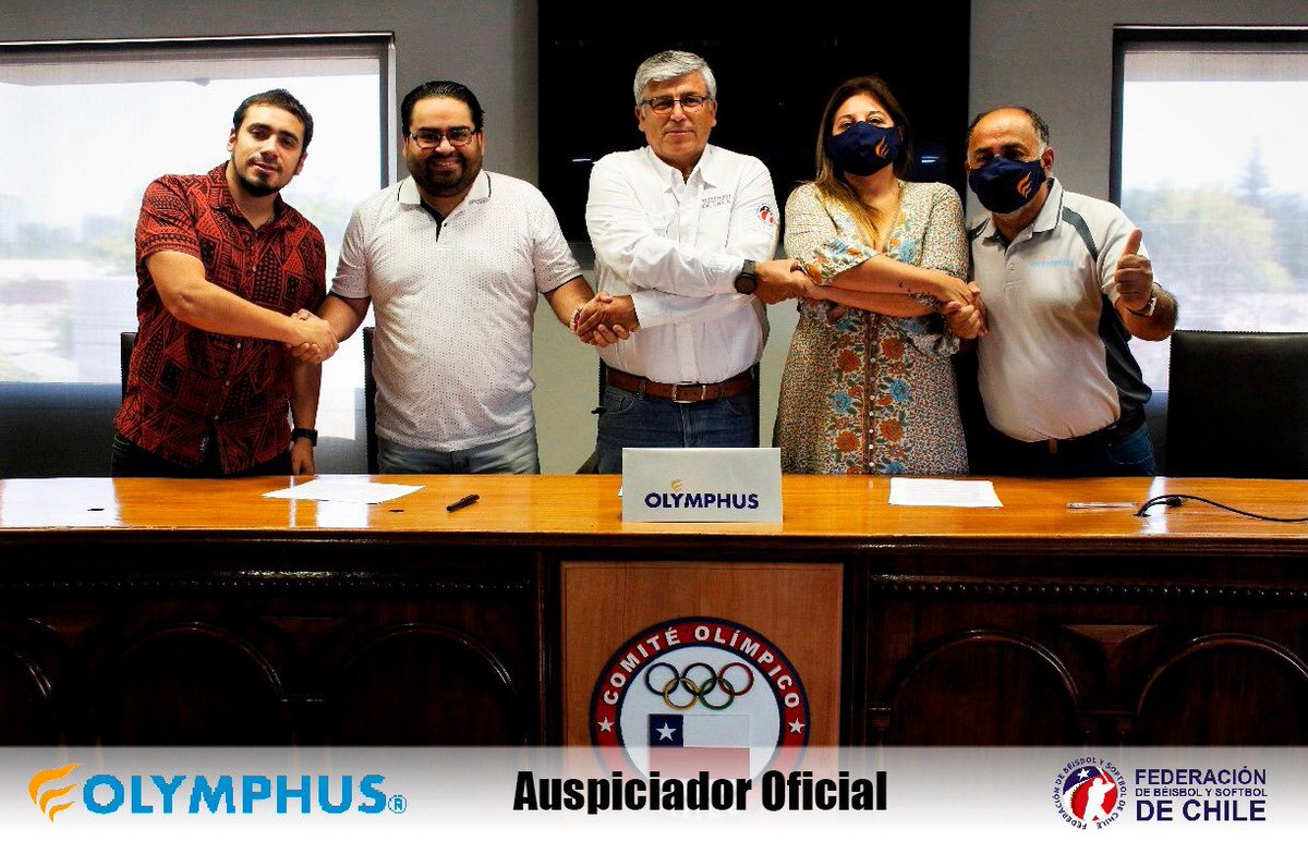 FechibeisChile's tweet image. Hoy FECHIBEIS, a través de la empresa de marketing deportivo Neomultisports, ha firmado por primera vez en su historia, un importante acuerdo de Auspicio con la marca deportiva nacional @Olymphus_Chile con miras a los Juegos Panamericanos de Santiago 2023. Vamos por más!!! 💪🏼⚾️🥎