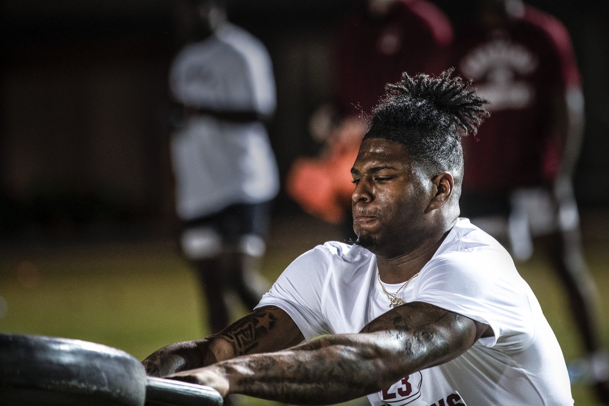 GamecockFB's tweet image. Night shift