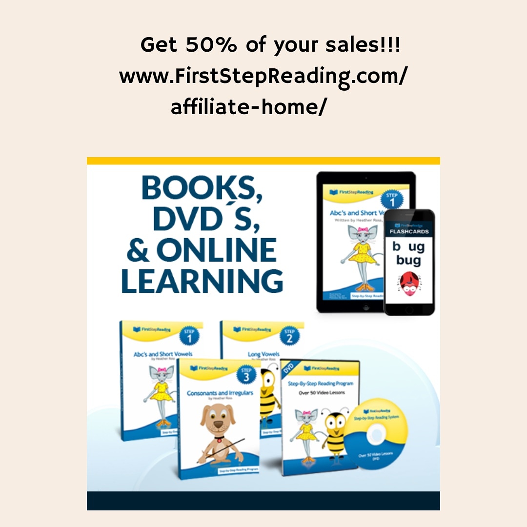 FirstStepReadin's tweet image. #AffiliateMarketing #affiliate #teachertwitter #RealAccount #Perseverance #COVID19 firststepreading.com/affiliate-home/