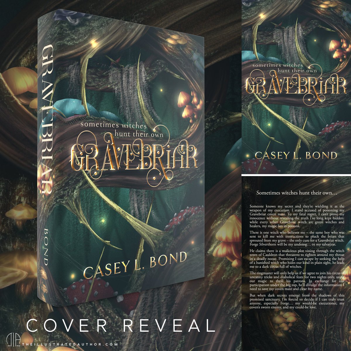 **COVER REVEAL** 

<a href="/AuthorCaseyBond/">Casey Bond</a> #coverreveal #theillustratedauthor #coverartist #illustration #YAFantasy #AllTheWitches