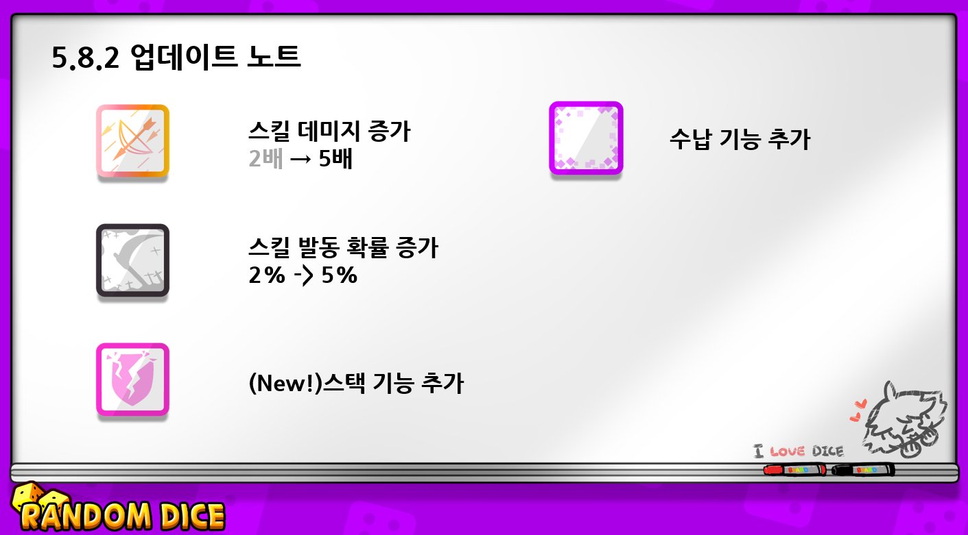 공식】랜덤다이스 (@Randomdice_Kr) / Twitter