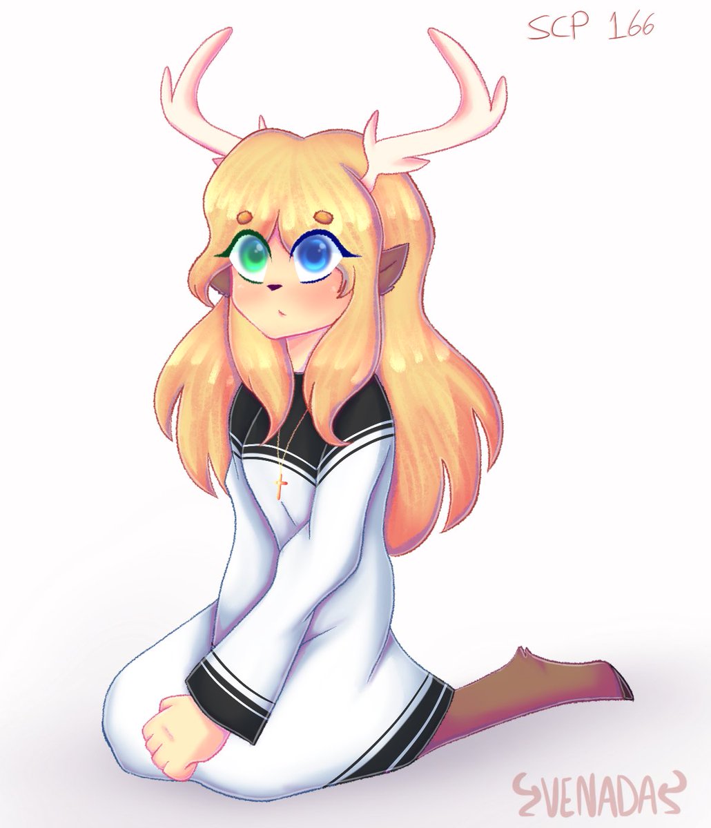 🦌°-Venny Little Deer-°🦌 on X: No es la gran cosa Solo un dibujo de  práctica del SCP-714 Espero igual les guste #SCP #FANART #digitalart   / X