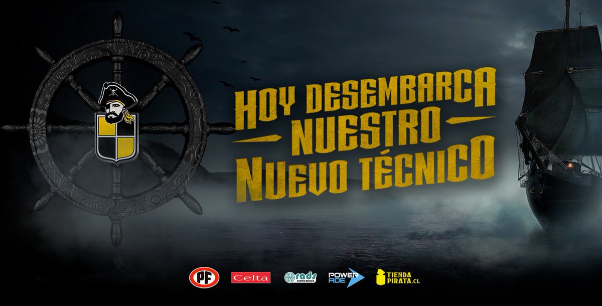 El timón del BARCO PIRATA tendrá nuevo guía 💛☠️🖤