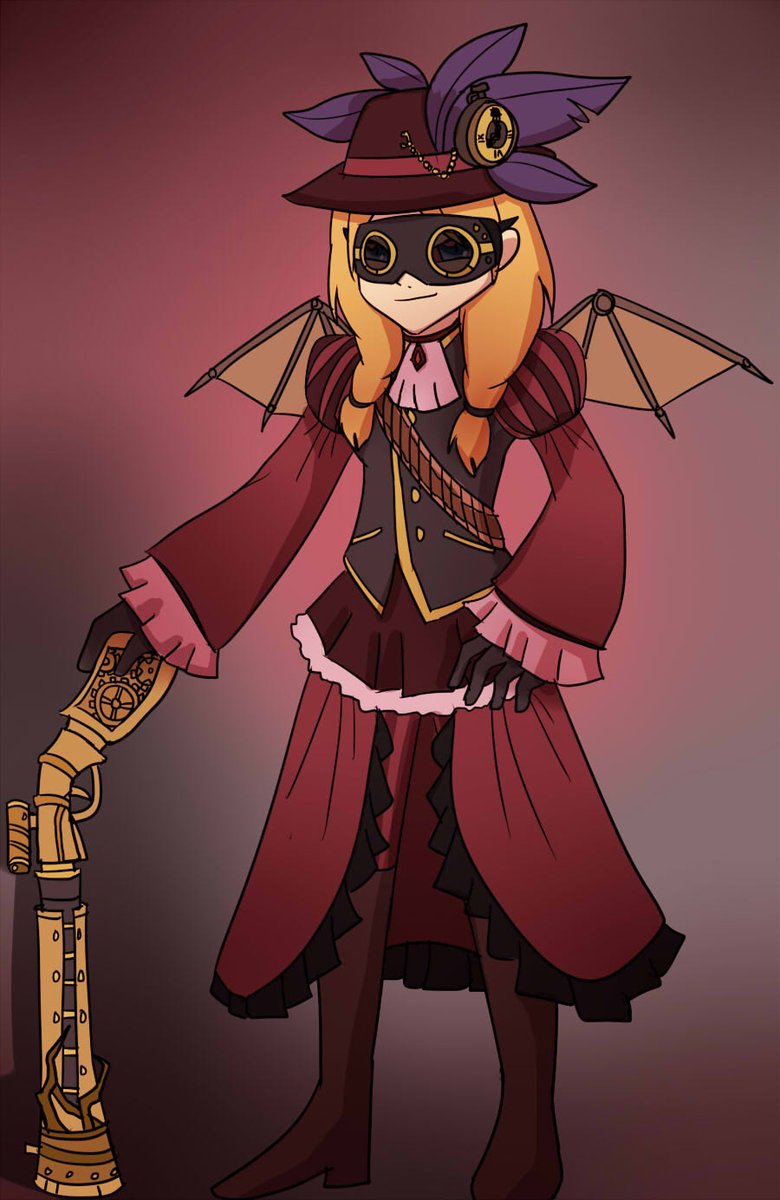 Tick Tock, make time for SteamWitch
#gunwitch #dungeondefenders2 #fanart #steampunk