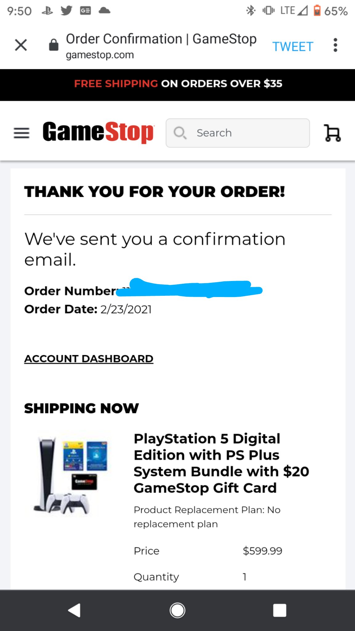 @PS5Drop LET'S GOOOOO https://t.co/SWGN80n9lr