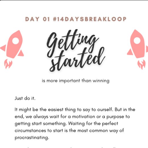 eyeshreya's tweet image. Perfect start. #14DaysBreakloop @100daysofcodes