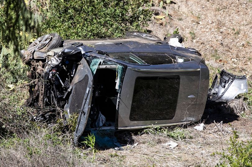 Tiger Woods 'nearly smashed into another car before crash', claims crew member