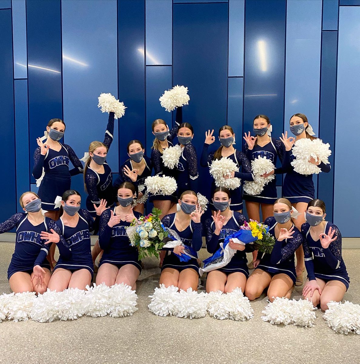 Happy Senior Night to our first ever four year members! Delaney and Lily, thank you for your dedication and commitment over the years. We love you!! 💗💗💗