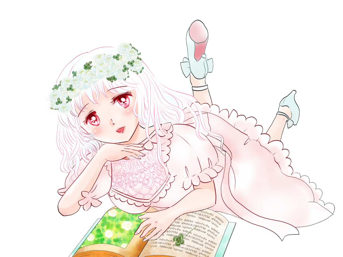 昨日描いた絵です(*'ω`*)
恋の魔法とおまじない、イラストACさん素材ちびモブ会社員、誕生花シロツメクサ女の子色塗、昔話「つぐみひげの王様」ペン入れ、お城は使いまわし(;^ω^) 