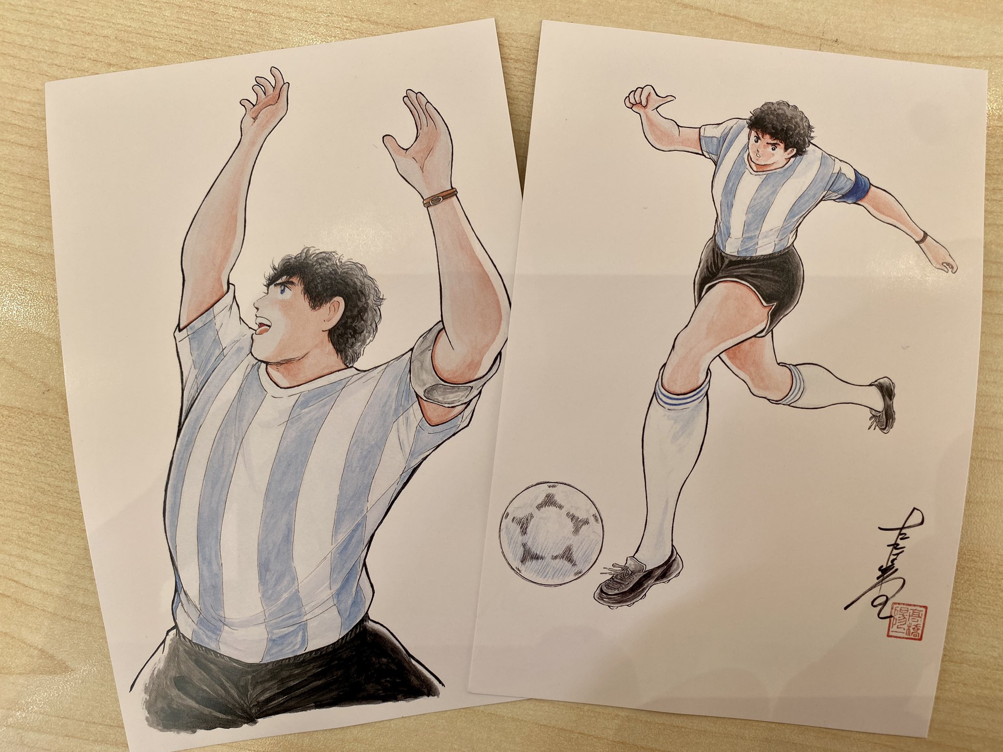 ふるた ゆかり ディエゴ マラドーナ二つの顔 観了 いわゆるドキュメント映画 未公開映像 プライベートのオフショット 本人の協力があったからこそのドキュメンタリー まぁ 余程のサッカーファンじゃないと観ないわな 高橋陽一先生のカードの特典