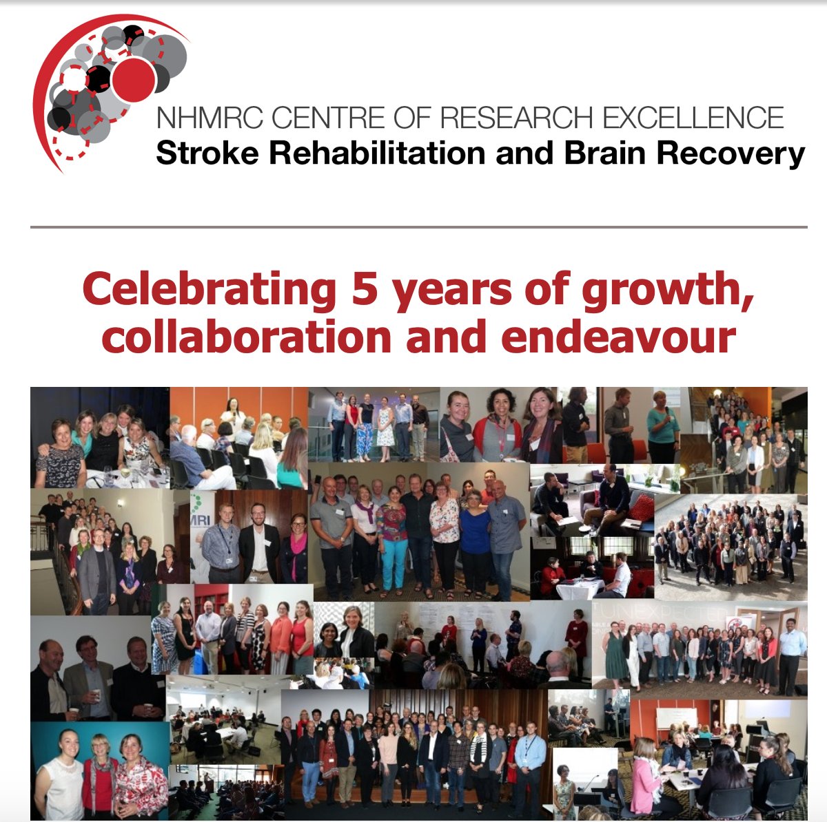 The first CRE Newsletter of 2021 is out! Check out a summary of our achievements over the past 5 years! A lot of work has been done by our researchers, clinicians and consumers, to improve stroke recovery and survivors' lives. You can access it here bitly.ws/bShx
