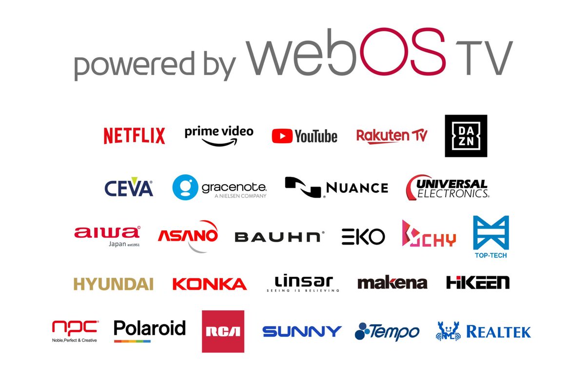 LG_webOS's tweet image. LG Expands WebOS Smart TV Platform To TV Brand Partners lgwebos.com/topic/6750-lg-… #LG_webOS
