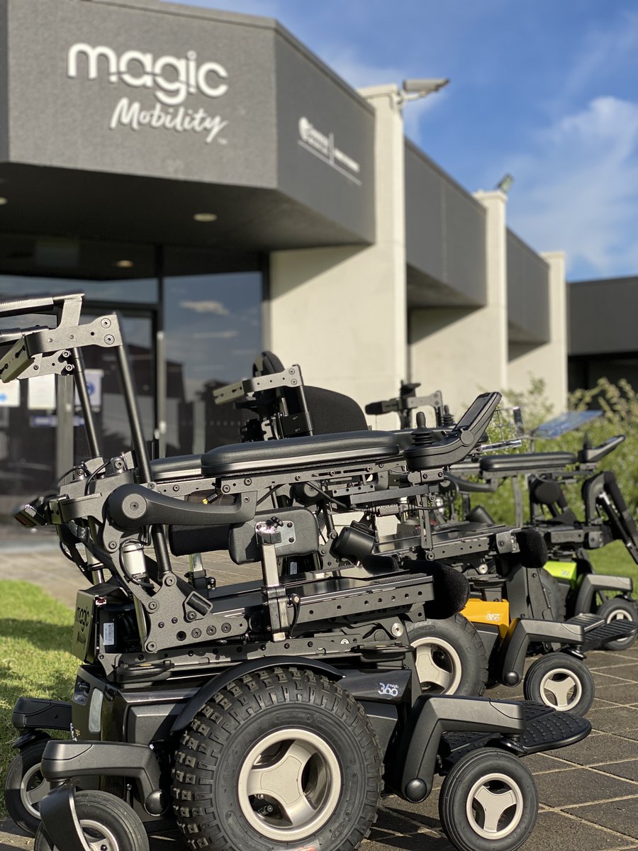 MagicMobility's tweet image. The new Magic 360 is proving to be a popular #midwheeldrive powerchair amongst our wheelchair users, with a number of them leaving our Melbourne facility daily. Are you a proud new owner of a #Magic360 or have taken one for a trial? We would love to hear what you think!