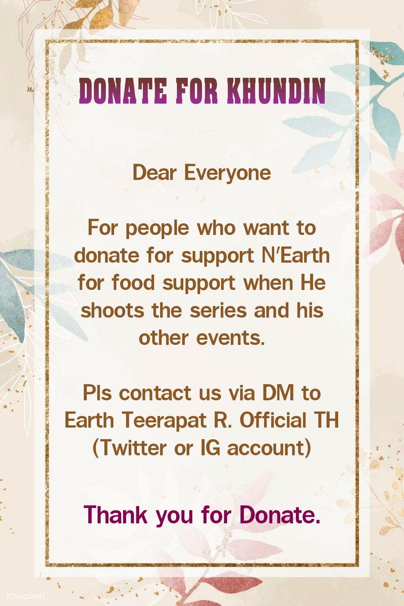 Earth Teerapat R. Official TH tweet media