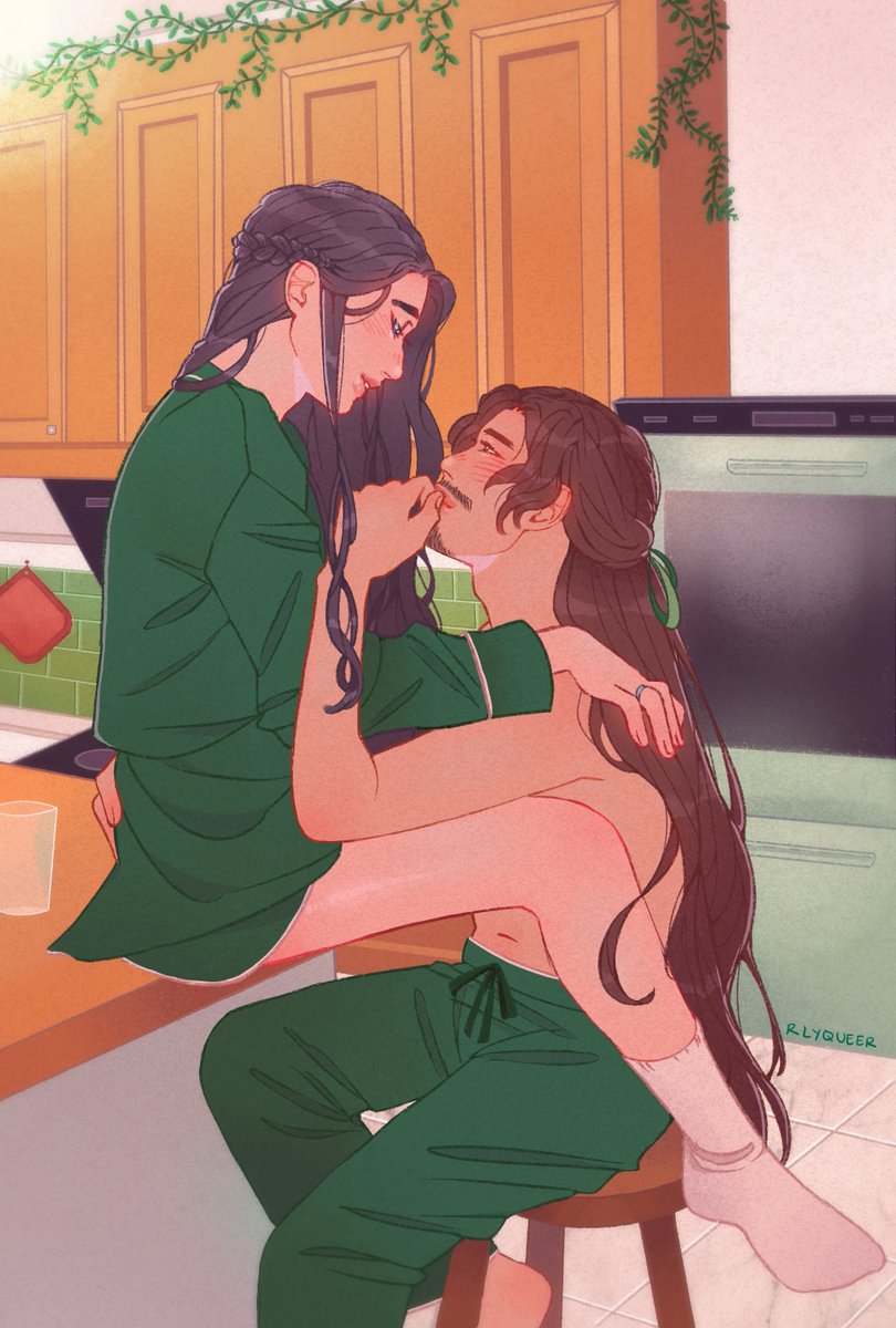 rlyqueer's tweet photo. Happy Lunar New Year, @blackwatervial! Hope you enjoy this modern #KunWei. It was a pleasure matching with you for the Sundial Exchange! 😊💖 #zhenhun #镇魂
AO3 Post: https://t.co/ZbBkam3Bca https://t.co/Mi3QEKjnpd