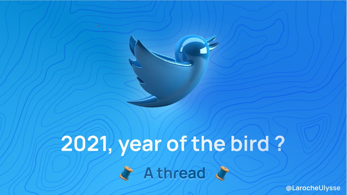Is 2021 the year for Twitter renaissance ?I think  $TWTR can correct trajectory and can 2x its market cap.But there's strings attached.Read on in this thread 