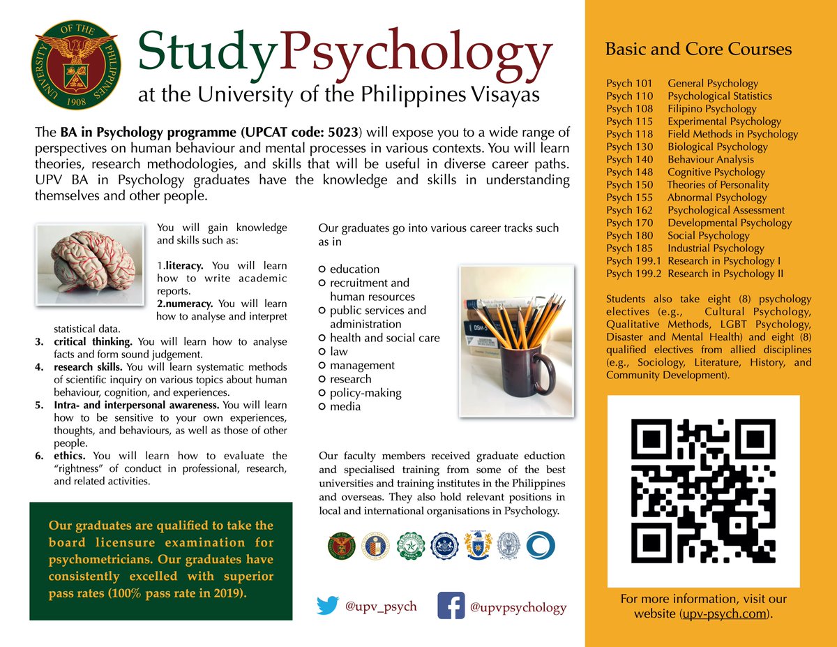 Psychology at UP Visayas tweet media