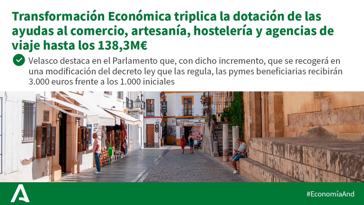 Apartsur's tweet photo. Ampliada la ayuda a alojamientos turísticos con un incremento de 1000 a 3000€. Aplica también a pymes comerciales, artesanas, hostelería y agencias de viajes. Relación de actividades económicas subvencionables en Anexo de Decreto-ley 1/2021 de 12 de enero
https://t.co/3Khl7EC77X https://t.co/WgV4q8l3lZ
