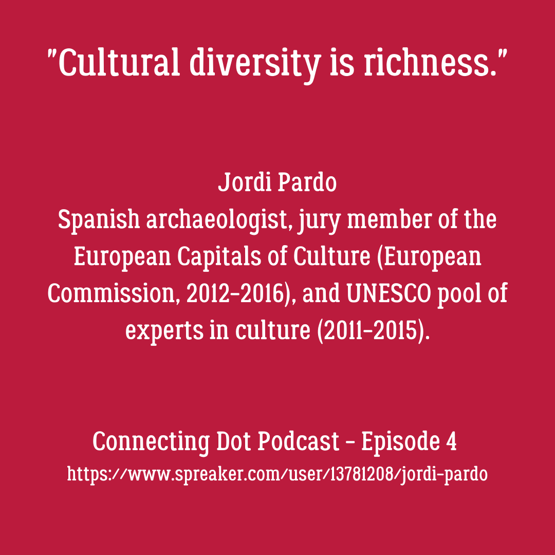 PodcastDots's tweet photo. Listen to the fourth interview of Connecting Dots podcast here: https://t.co/ykUTMEwHfe, or anywhere you get your podcasts.
#podcast #europe #europeaninstitutions #unesco #archaeology #culturalheritage https://t.co/QCThukkkxy