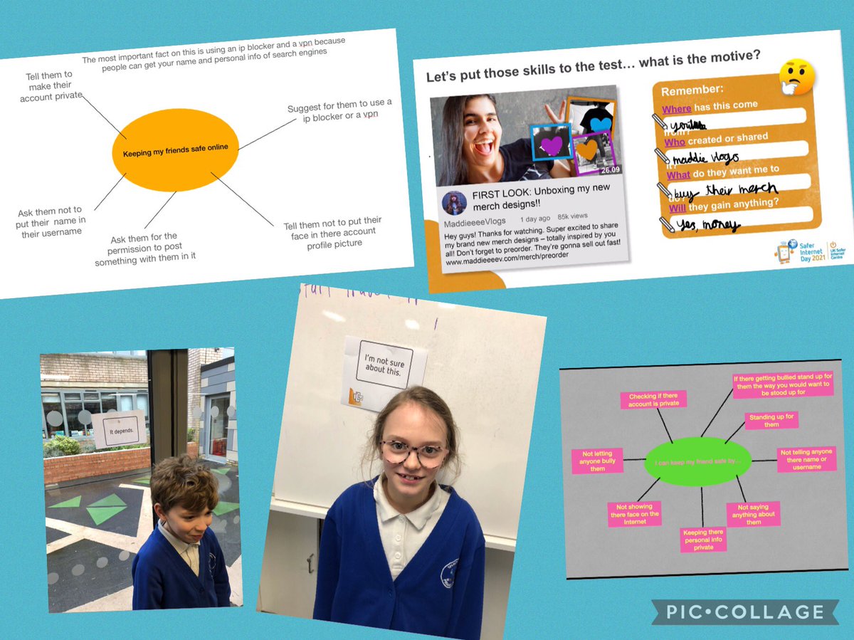 MissReidMorgan's tweet photo. So impressed with how hard @ShacklewellE8 have worked this week when learning about #SaferInternetDay2021! https://t.co/bN2cdiRMs2