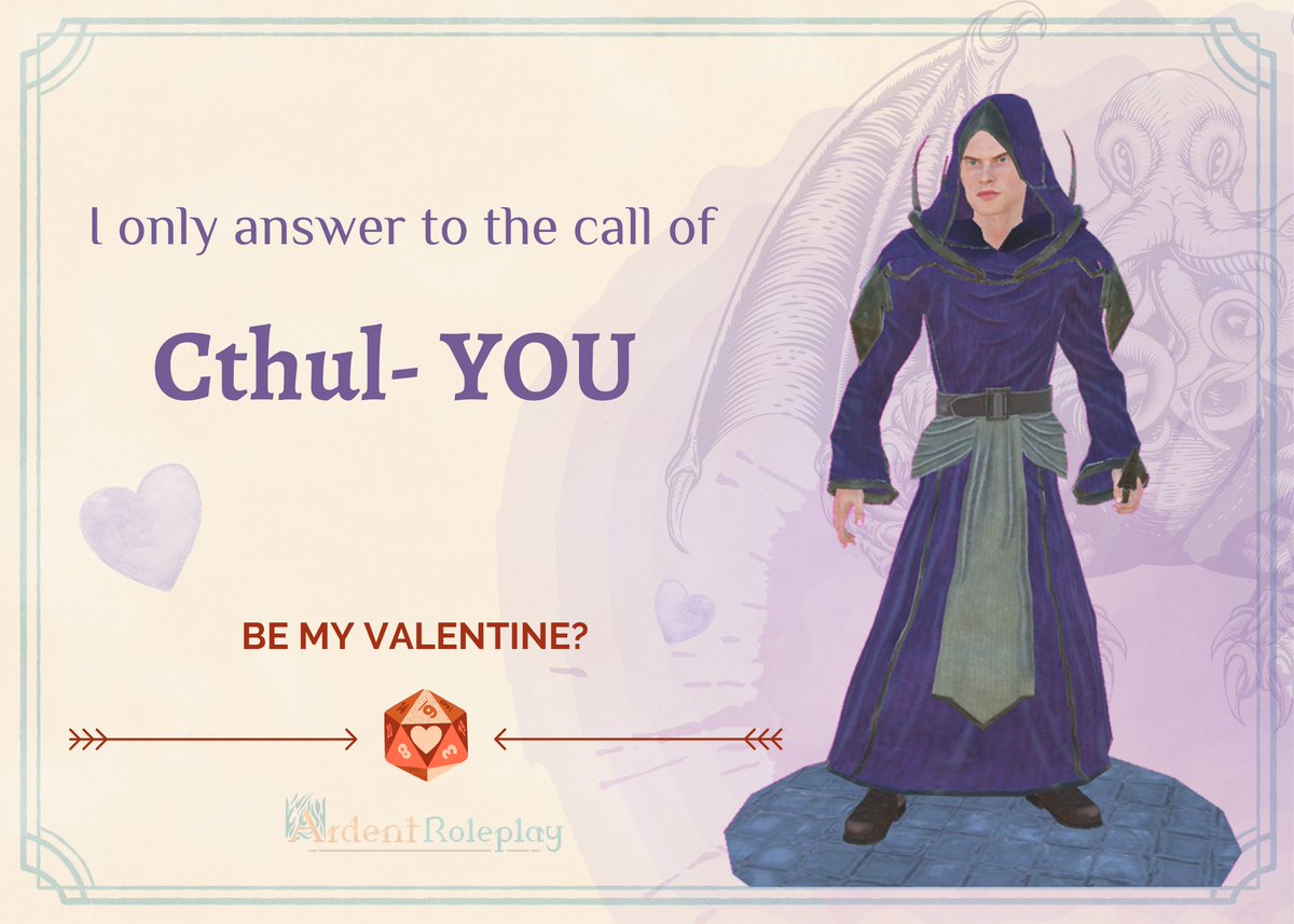 It's almost here!
Get the entire Ardent Roleplay card deck at 50% off this week, as our Valentine's Day present to you!

Australia: Get the in-stock cards from Meeples &amp; Dragons:
meeplesanddragons.com.au/ardentroleplay…

International:
Print On Demand at DriveThru RPG:
drivethrurpg.com/browse.php?dis…