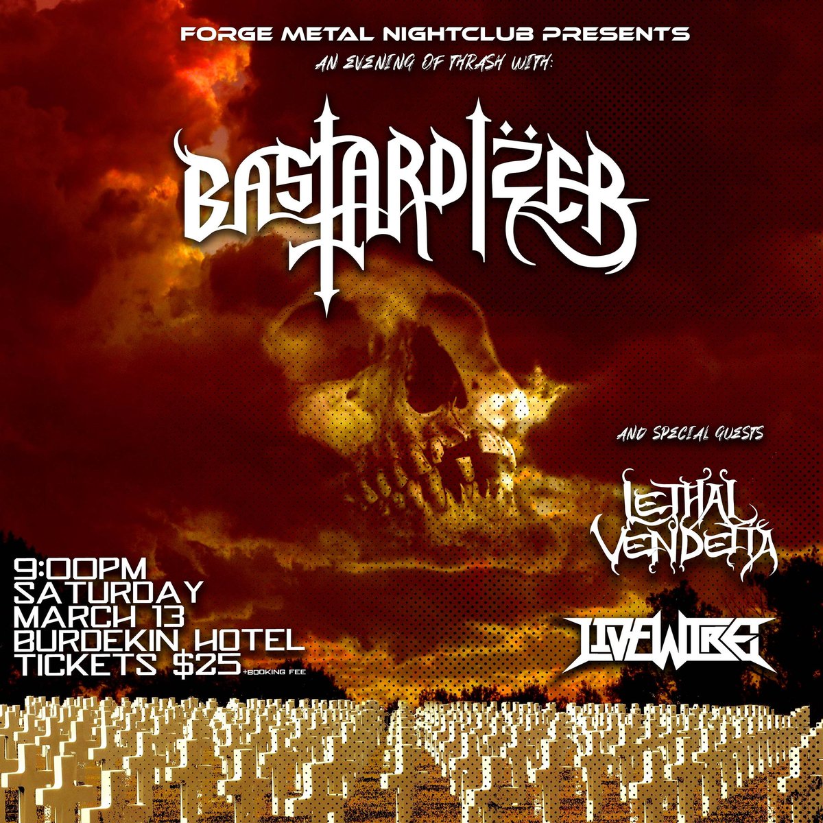 lethalvendetta1's tweet image. Its been a while but we back! New lineup with some new songs to play for you. Limited capacity and tickets, be quick.