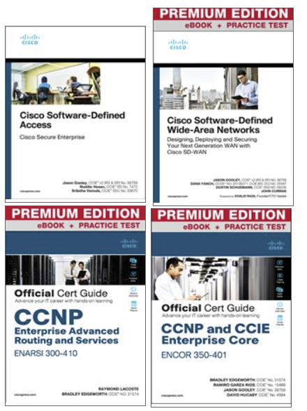 Hey people. I got some exciting news for you. I've been doing some work with <a href="/CiscoPress/">ciscopress</a> and we are doing a giveaway. Three people will get a code to these four books:

Cisco SDA
Cisco SDWAN
ENARSI
ENCOR

Like, retweet, and comment why you should get this bundle.

#GivingBack