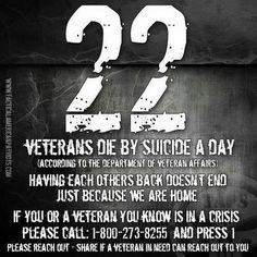 Anytime. Anywhere. However, #PTSD rears its ugly head anytime, anywhere, too. Doesn't matter the day, the time, or the weather. HELP is available to you when you need it. [SEE BELOW 🔽] #22For22 #SuicidePrevention This set is dedicated to: *ALLL Veterans &THEIR FAMILIES