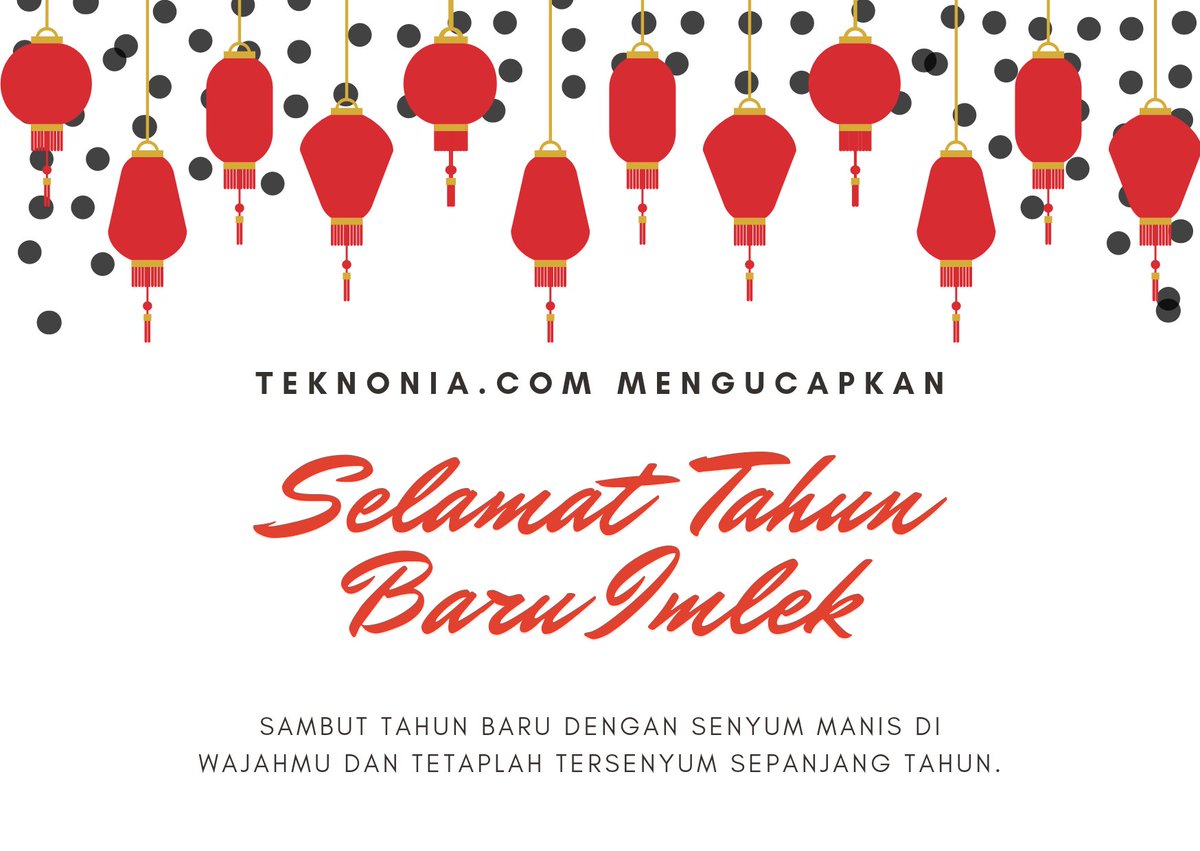 teknonia_'s tweet photo. Kami segenap tim https://t.co/S7KDnc6E0P mengucapkan, selamat Tahun Baru Imlek. 🙏

#Imlek #tahunbaruimlek https://t.co/7WLzjsxr1c