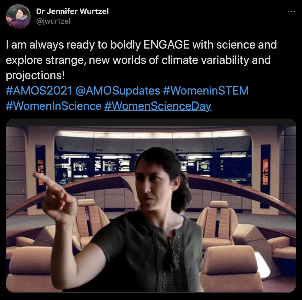 AMOSupdates's tweet image. RUNNER UP of the #AMOS2021 Twitter comp: @jwurtzel! Congratulations! &quot;Logic is the beginning of wisdom, not the end.&quot;