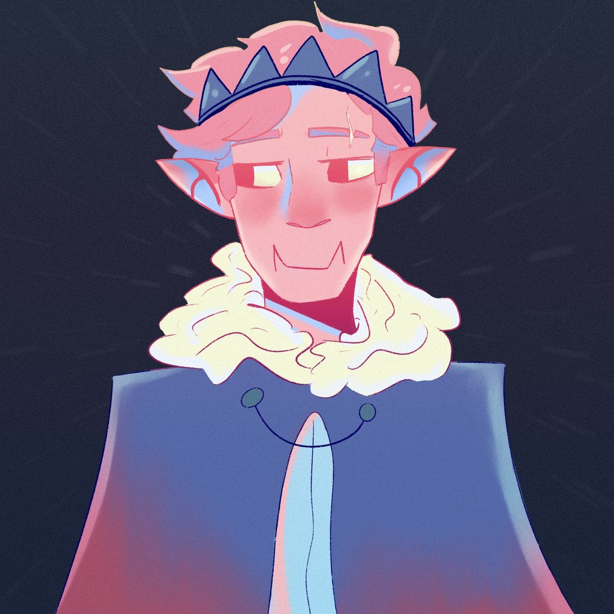 orangepup_'s tweet image. the blade &amp;gt;:D

result of tonight&apos;s request stream!
 #technoblade #technobladefanart