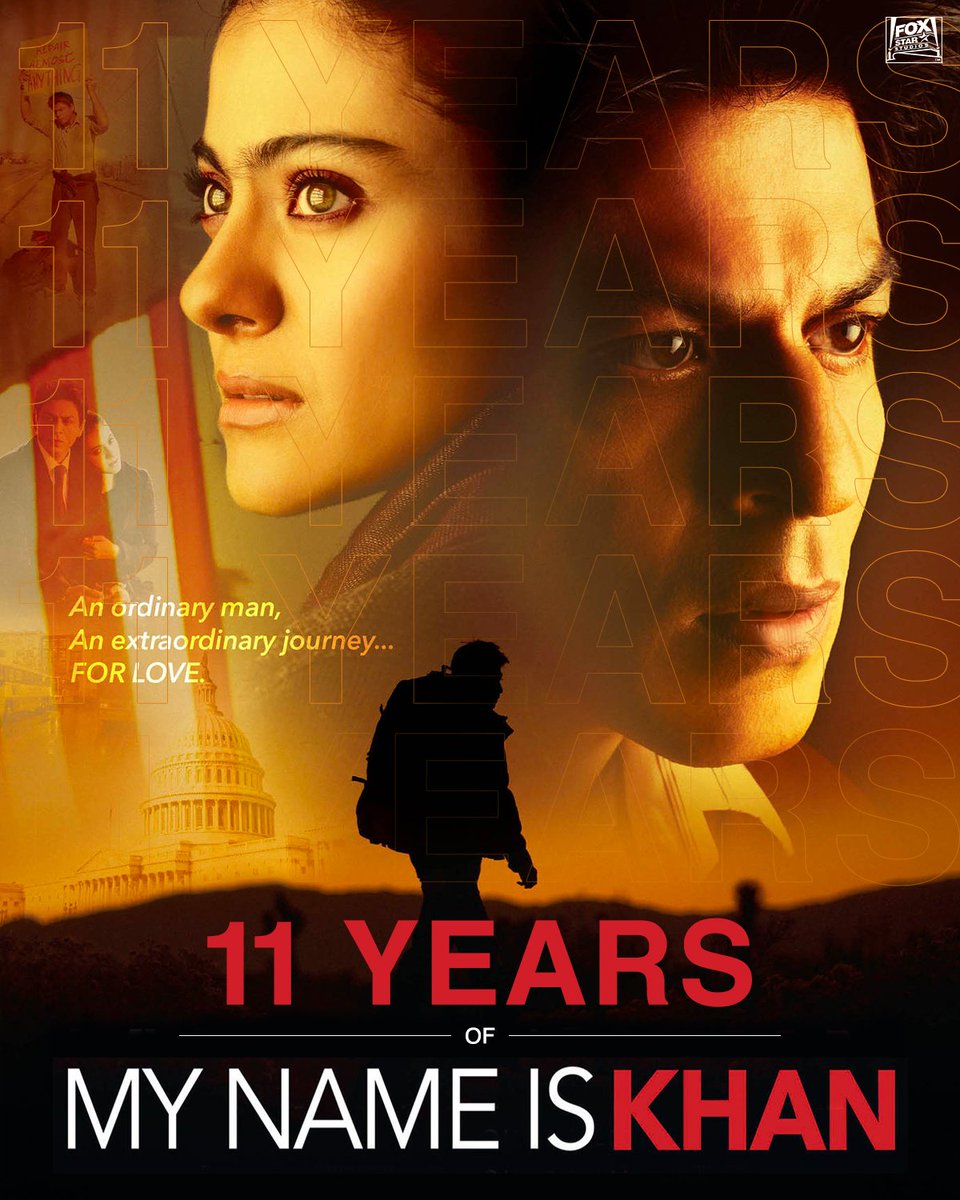 starstudio18_'s tweet photo. A movie that touched our hearts. Opened our mind and taught us the power of resilience and humanity. Celebrating 11 glorious years of #MyNameIsKhan.
@iamsrk @itsKajolD @karanjohar @DharmaMovies #ShibaniBhatija
#11YearsOfMyNameIsKhan https://t.co/1apWnsaWrg