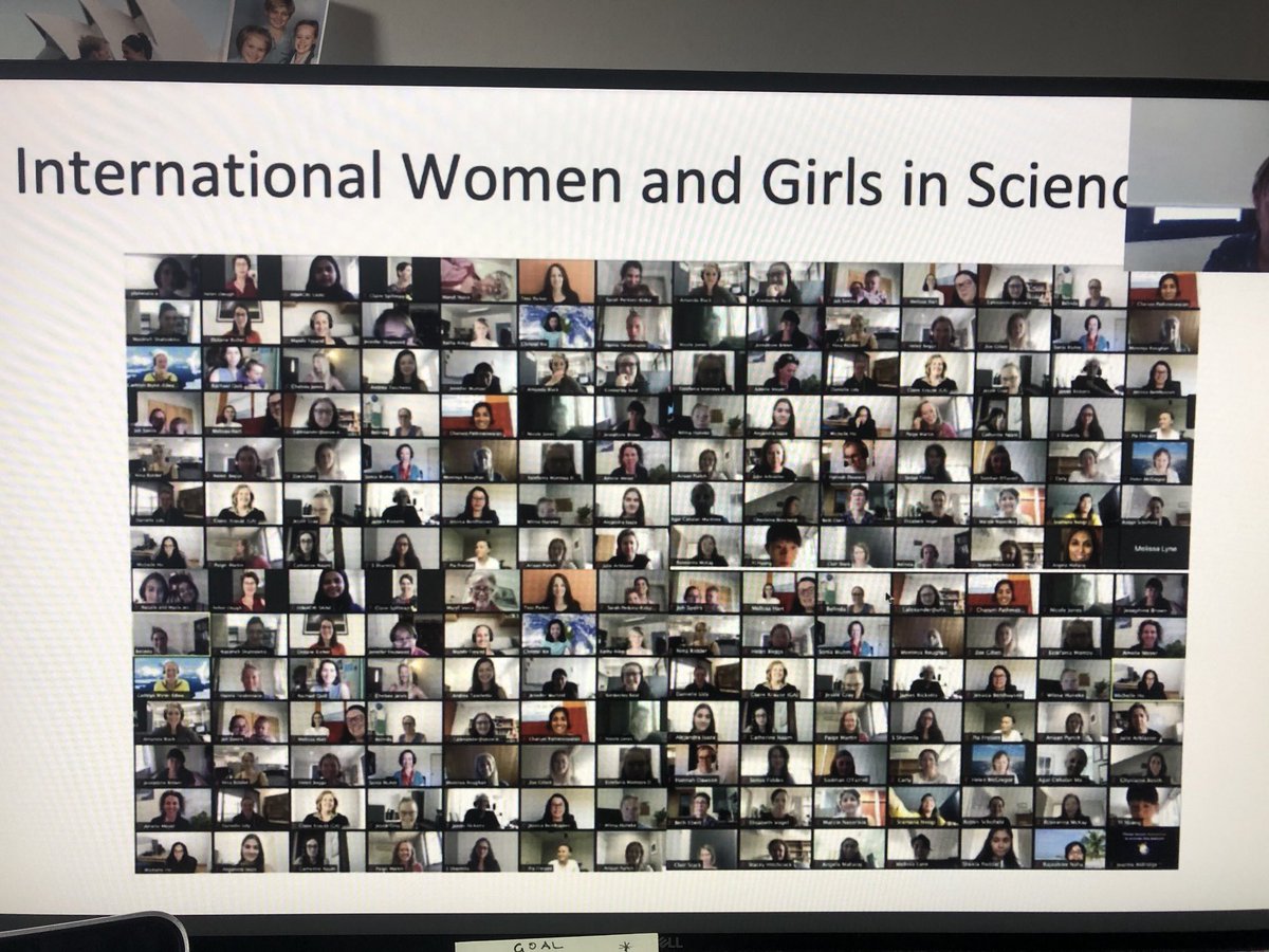 moninya's tweet image. ⁦@AMOSupdates⁩ #AMOS2021 celebrates international day of #womeninstem at their (online) annual conference.