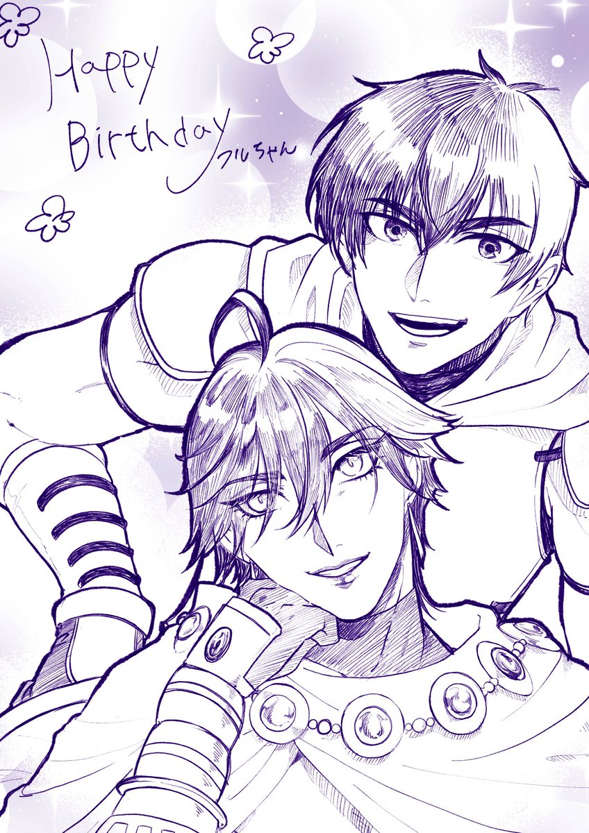 @furukawa15 
フルちゃんお誕生日おめでとー🎉🎂🥳💕フルちゃんにとって良い一年になりますよーに! 